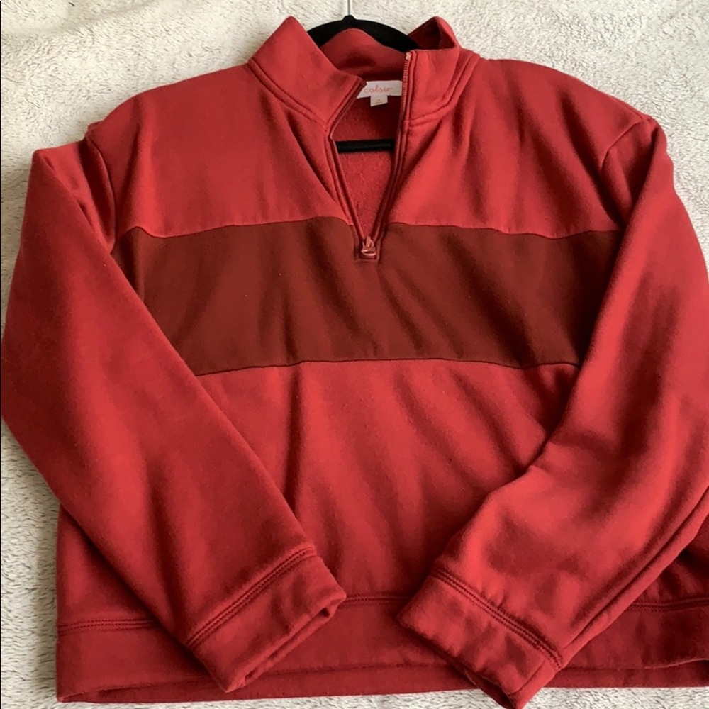 Target cropped hoodie